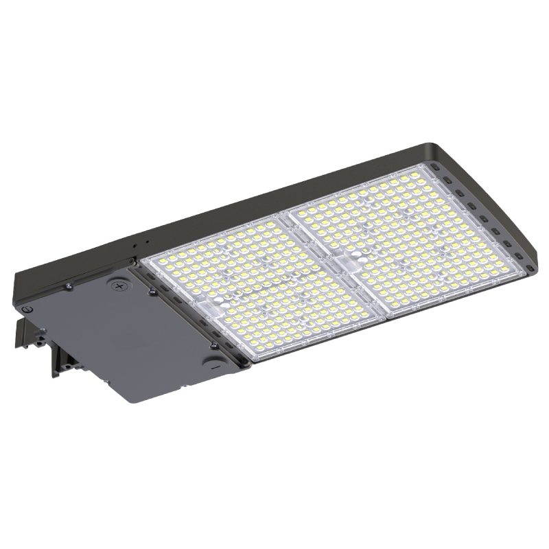 Product Luz LED ajustable para estacionamiento de 300/400/500 vatios | De 50400 a 84000 lúmenes | 3000 K/4000 K/5000 K | 100 V-277 V o 277 V-480 V | Fotocélula integrada LLS-AL-SB5A-500A-800×800-1.jpg
