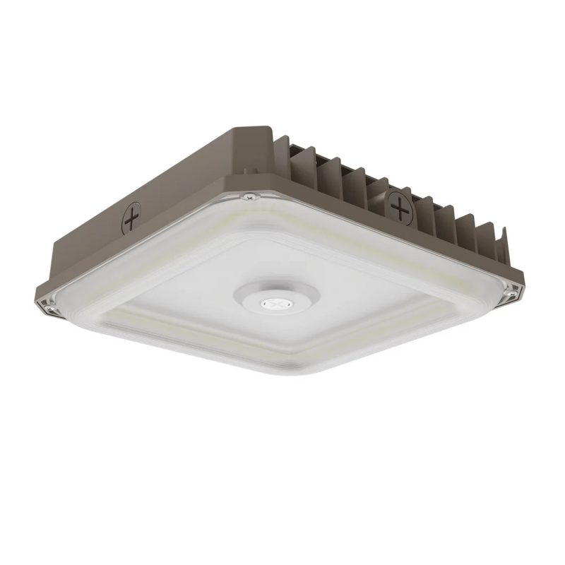 Product Luz LED ajustable para marquesina de 40/60/80 vatios | 5200 a 10400 lúmenes | 3500 K/4000 K/5000 K ajustable | 100-277 V | Bronce MLLG-LN-LED-CANLB-80-CC-800×800-1.jpg