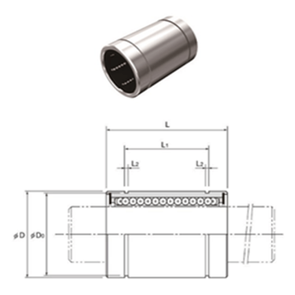 Product SM25GUU RODAMIENTO LINEAL NB INTERIOR FW=25mm EXTERIOR D=40mm LARGO L=59mm RODAMIENTO-BUJE-LINAEL.png