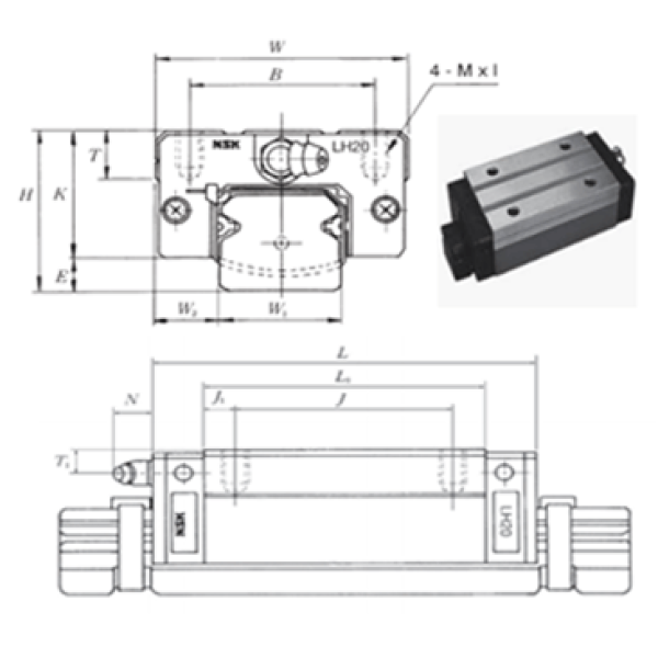 Product LAH20BNZ BALERO LINEAL NSK LARGO NUMERO NUEVO NAH20BNZ RODAMIENTO-LINEAL-OSUNA-BALERO.png