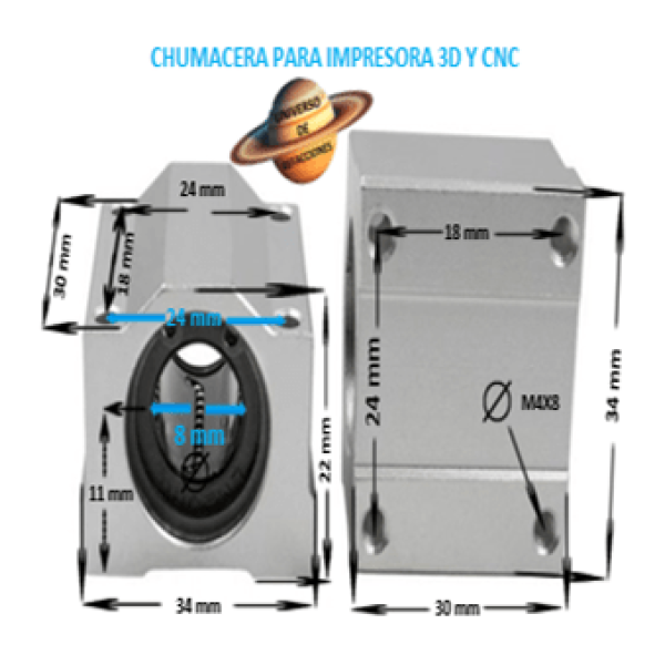 Product SC8UU CHUMACERA LINEAL ECONOMIC PARA IMPRESORA 3D Y CNC BASE CERRADA INTERIOR 8mm SC8UU-CHUMACERA-LINEAL-3D-CNC-UNIVERSO-DE-REFACCIONES-UDR-OBD-SC08UU-OSUNA-BALERO.png