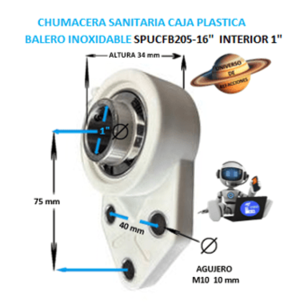 Product SPUCFB205-16 CHUMACERA SANITARIA DE PARED 3 TORNILLOS CON BALERO INOXIDABLE ECONOMIC INTERIOR 1” SPUCFB205-16-CHUMACERA-SANITARIA-BALERO-INOXIDABLE-OSUNA-BALERO-UNIVERSO-DE-REFACCIONES.png