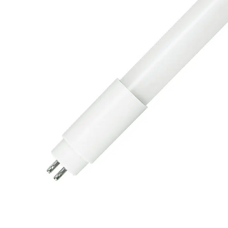 Product Tubo fluorescente T5 de 24 vatios | 3200 lúmenes | 4000 K | 100 V-277 V | Paquete de 25 t5-frosted-bi-pin-LED-MLLG-800×800-1.webp
